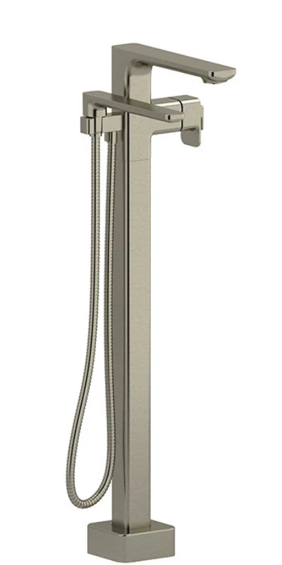 Riobel Equinox 2-Way Floor-Mount Tub Filler with Hand Shower